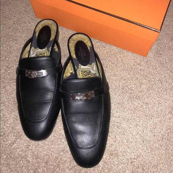 Authentic Hermès Oz Mules size 39.5